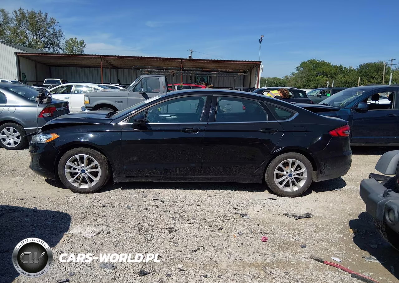 2019 Ford Fusion Se VIN:3FA6P0HDXKR248620 - 14