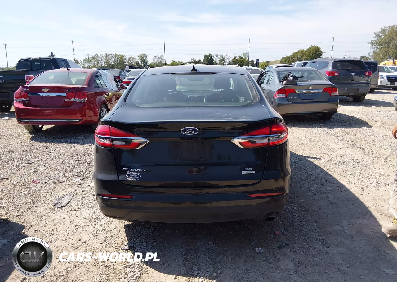 2019 Ford Fusion Se VIN:3FA6P0HDXKR248620 - 16