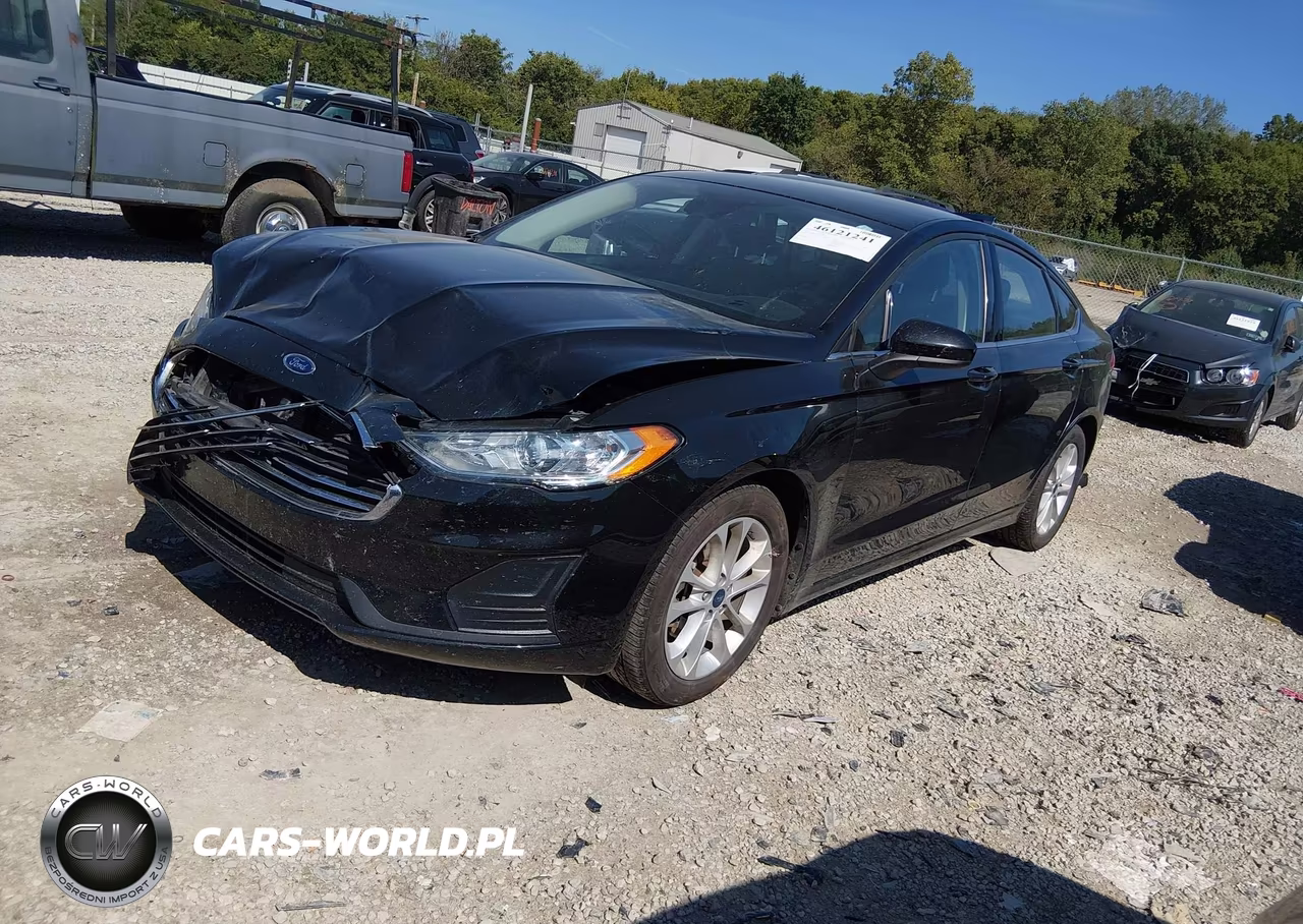 2019 Ford Fusion Se VIN:3FA6P0HDXKR248620 - 2