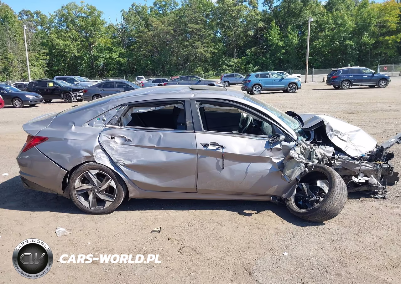 2022 Hyundai Elantra Sel VIN:KMHLN4AG1NU332526 - 14