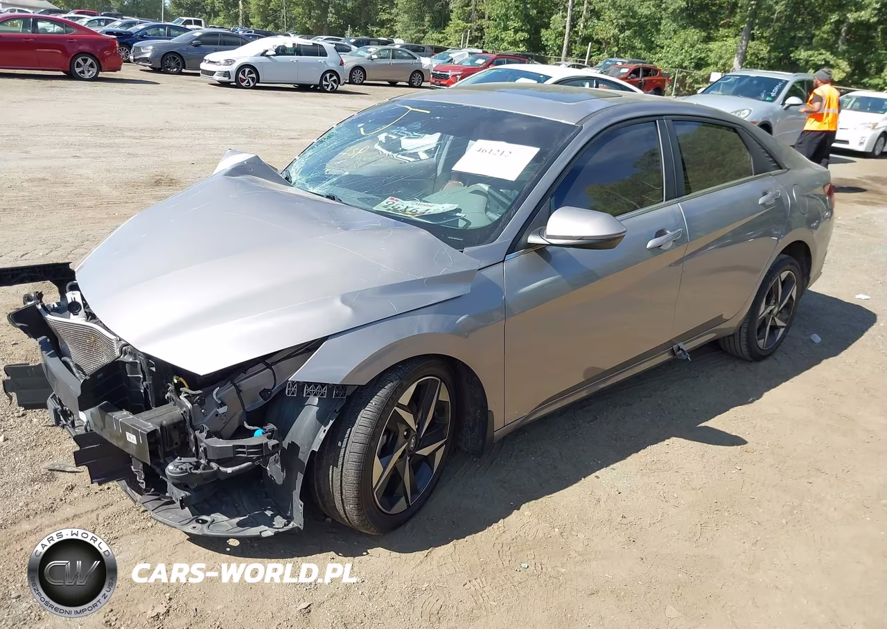 2022 Hyundai Elantra Sel VIN:KMHLN4AG1NU332526 - 2