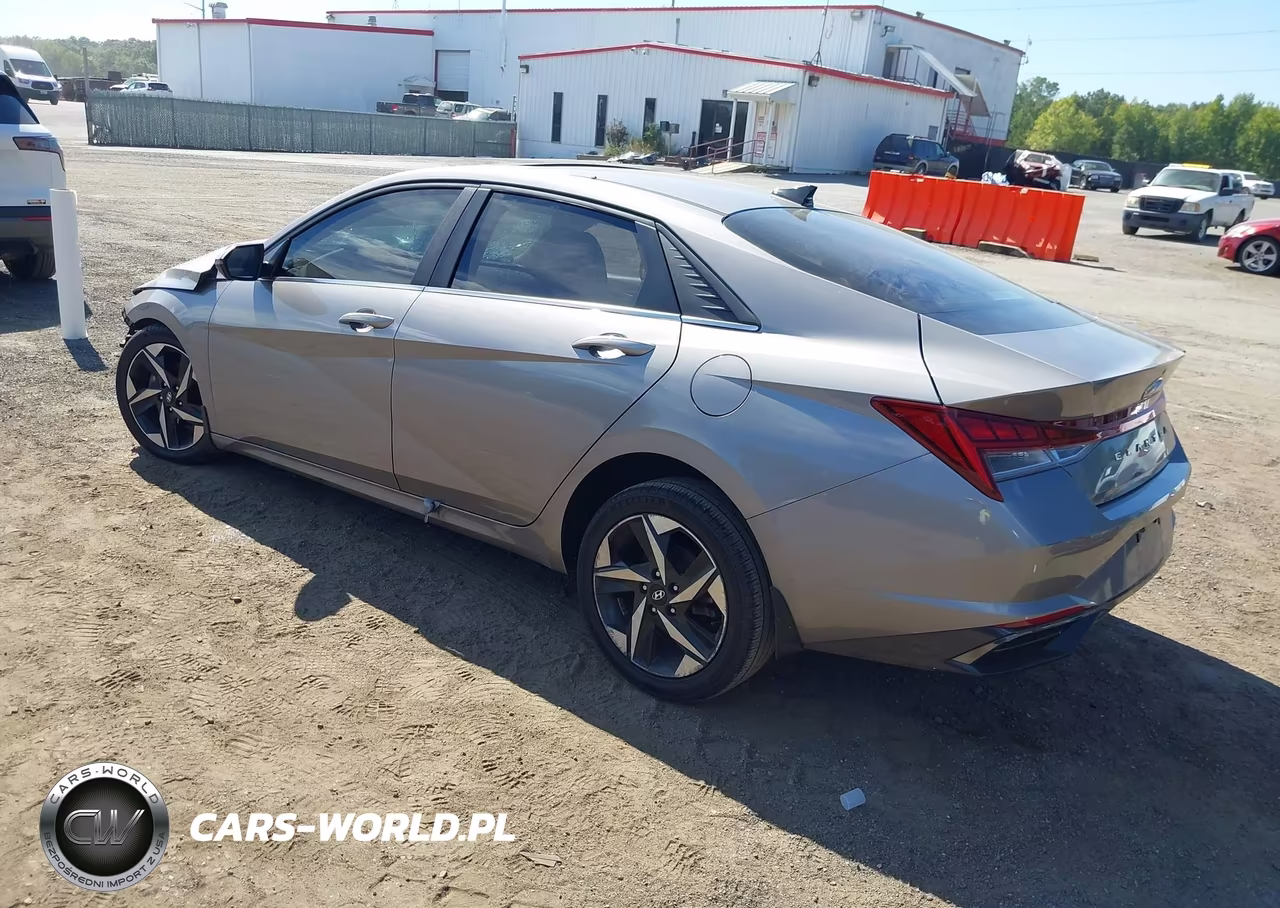 2022 Hyundai Elantra Sel VIN:KMHLN4AG1NU332526 - 3