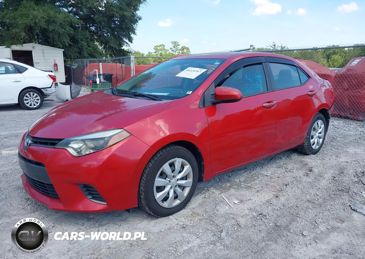 2016 Toyota Corolla Le VIN:2T1BURHE5GC662982 - 2