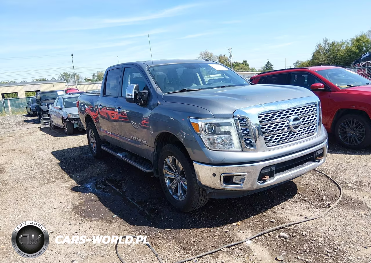 2018 Nissan Titan Sl VIN:1N6AA1E55JN513418 - 1