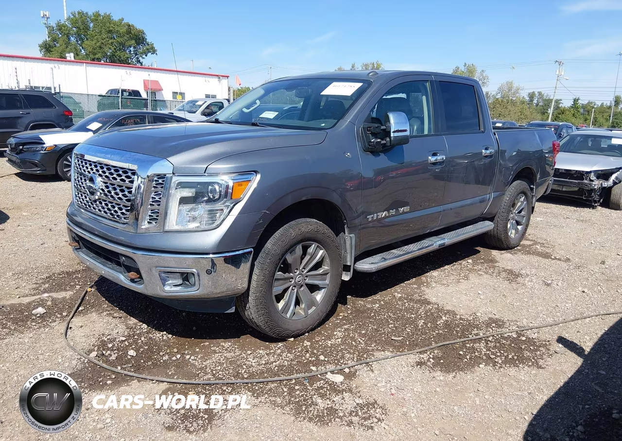 2018 Nissan Titan Sl VIN:1N6AA1E55JN513418 - 2
