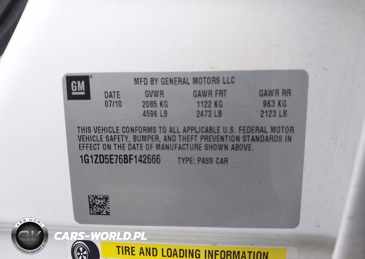 2011 Chevrolet Malibu 2Lt VIN:1G1ZD5E76BF142666 - 9