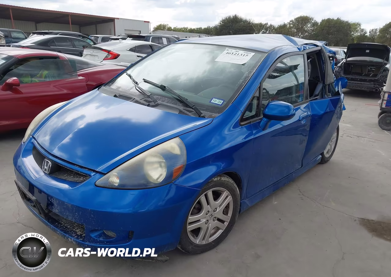2008 Honda Fit Sport VIN:JHMGD38628S049017 - 2