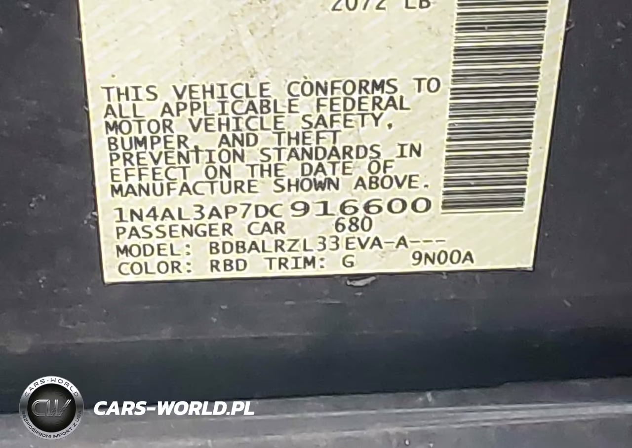2013 Nissan Altima 2.5-S-Sv-Sl VIN:1N4AL3AP7DC916600 - 9