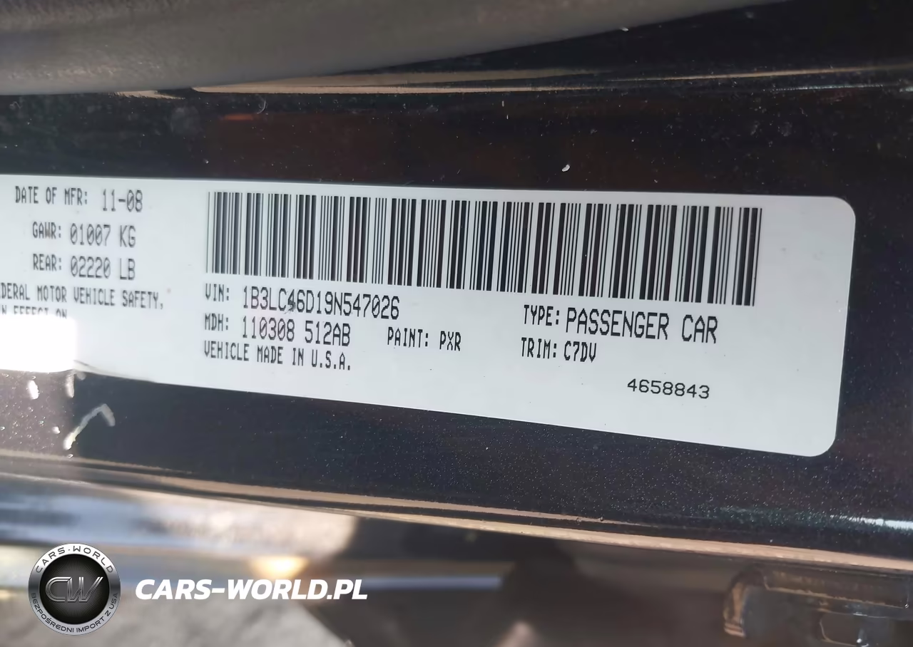 2009 Dodge Avenger Se-Sxt VIN:1B3LC46D19N547026 - 9
