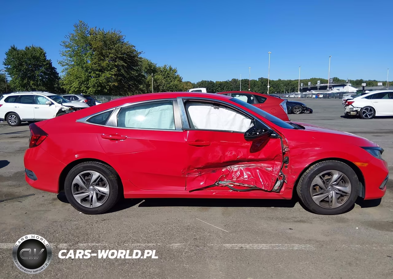 2019 Honda Civic Lx VIN:2HGFC2F66KH544737 - 13
