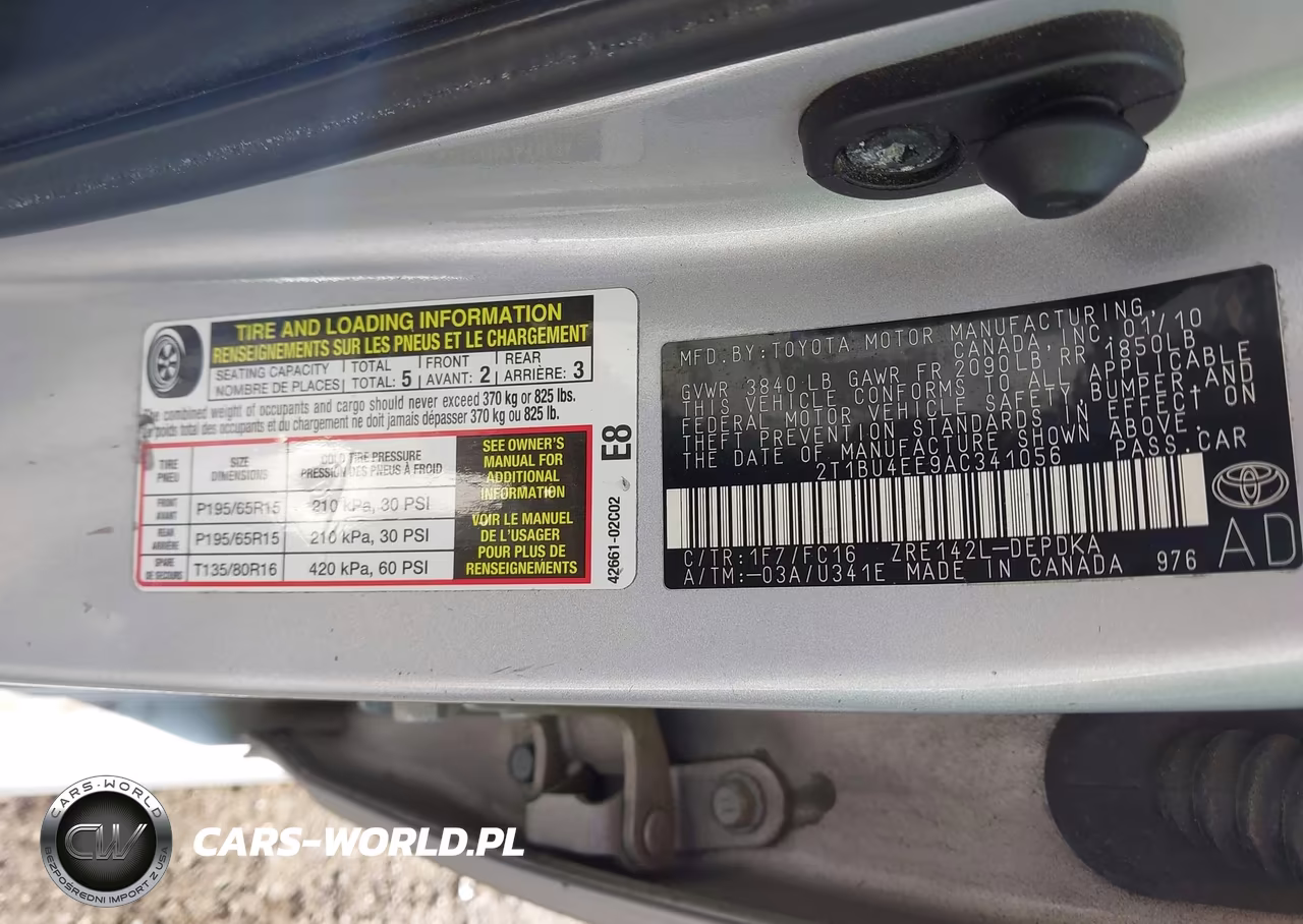 2010 Toyota Corolla S-Le-Xle VIN:2T1BU4EE9AC341056 - 9