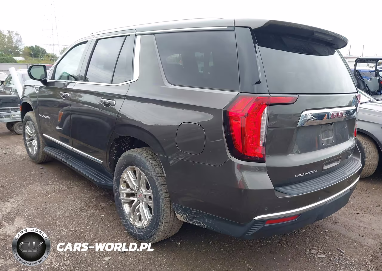 2021 GMC Yukon 4Wd Slt VIN:1GKS2BKD2MR279374 - 3