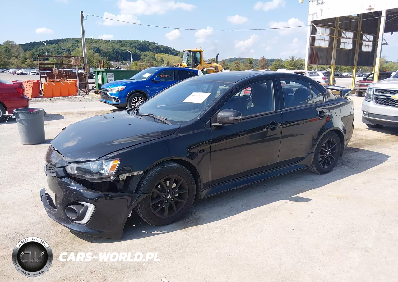 2017 Mitsubishi Lancer Es VIN:JA32U2FU3HU010558 - 2