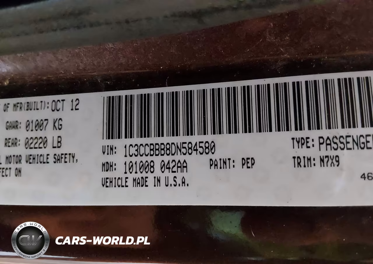 2013 Chrysler 200 Touring VIN:1C3CCBBB8DN584580 - 9