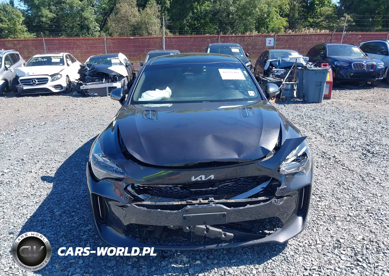 2022 Kia Stinger Gt Line VIN:KNAE35LD6N6109735 - 12