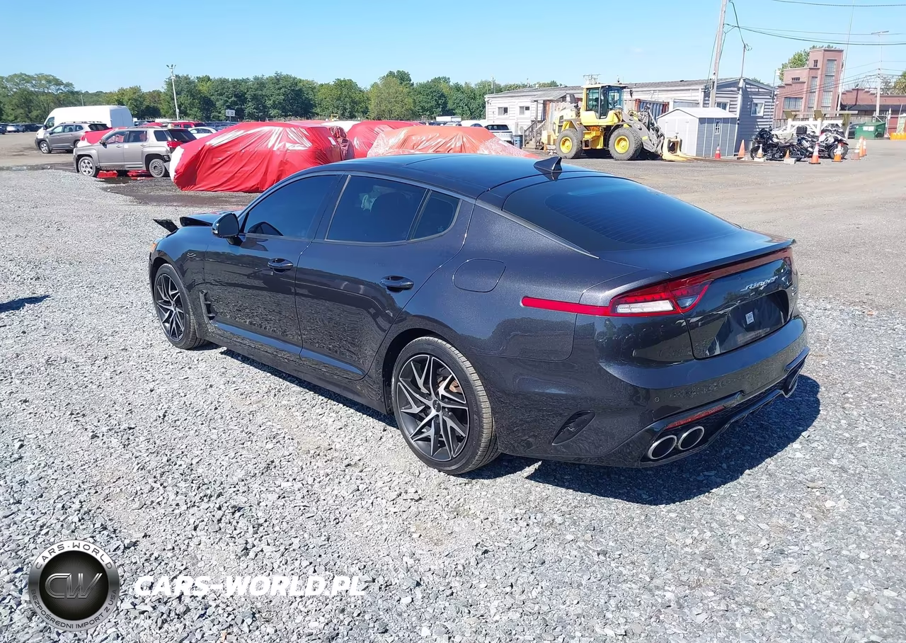 2022 Kia Stinger Gt Line VIN:KNAE35LD6N6109735 - 3