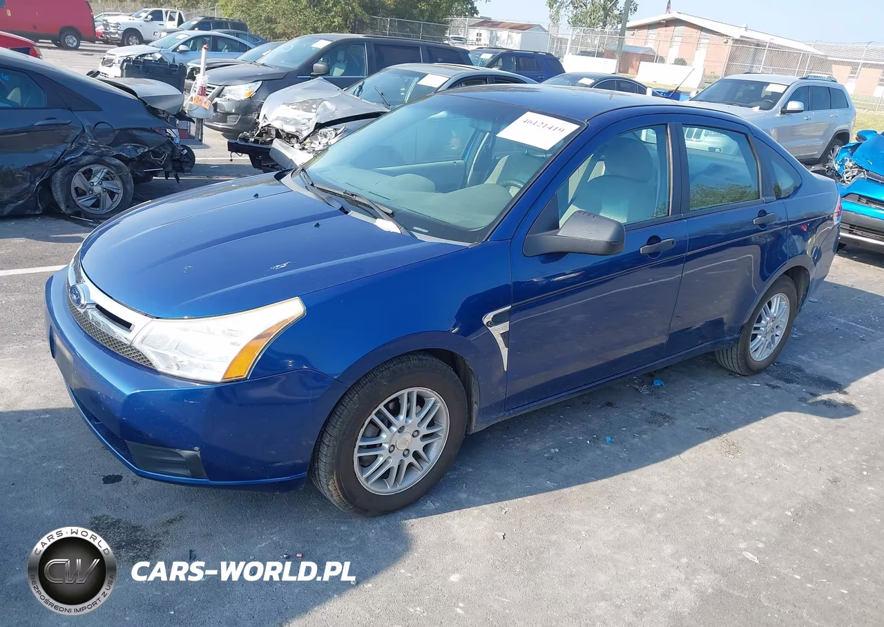 2008 Ford Focus Se-Sel-Ses VIN:1FAHP35N98W166214 - 2