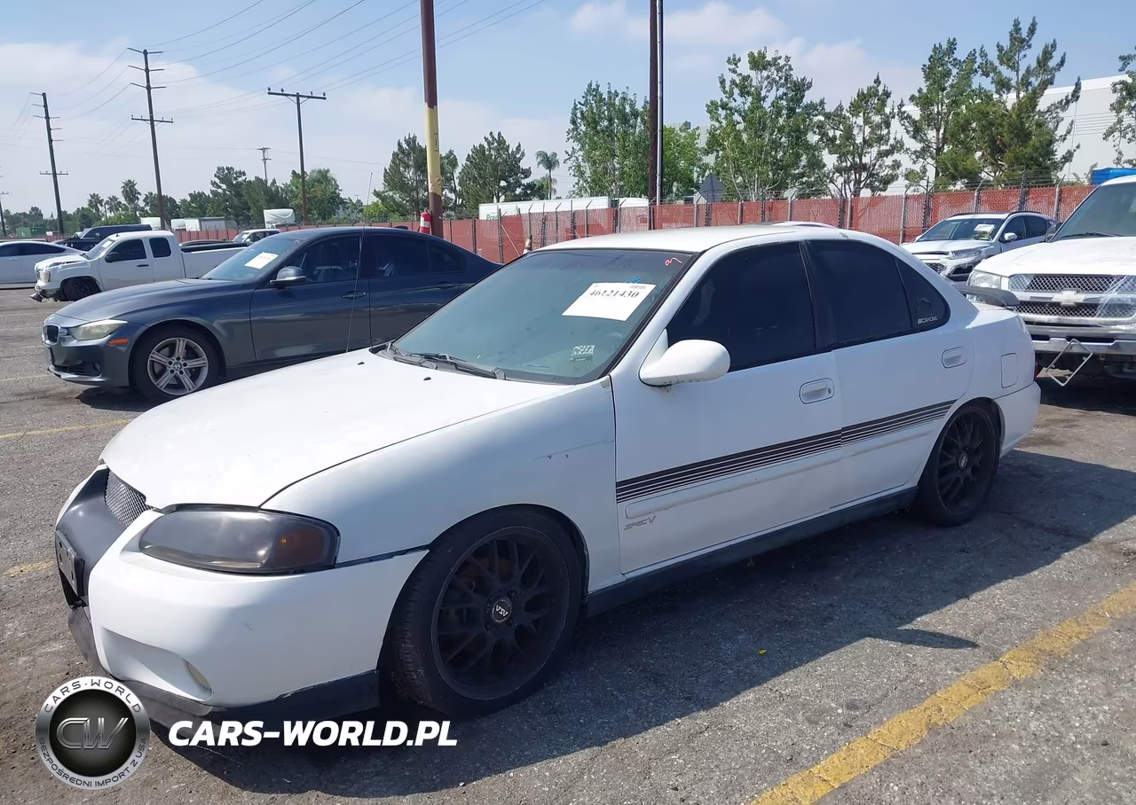 2002 Nissan Sentra Se-R Spec V VIN:3N1AB51D42L712176 - 2