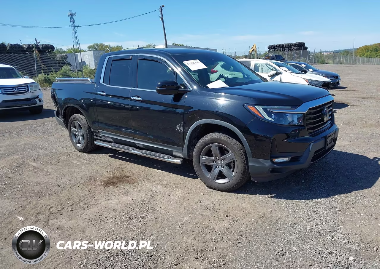 2021 Honda Ridgeline Rtl VIN:5FPYK3F79MB019342 - 1