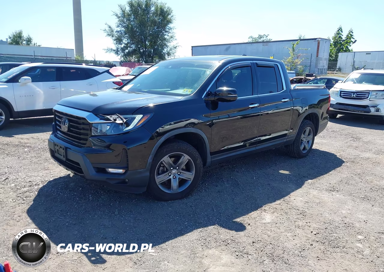 2021 Honda Ridgeline Rtl VIN:5FPYK3F79MB019342 - 2