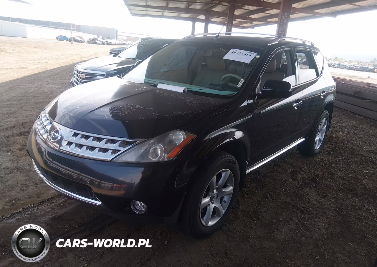 2007 Nissan Murano Sl-Se-S VIN:JN8AZ08W67W604733 - 2