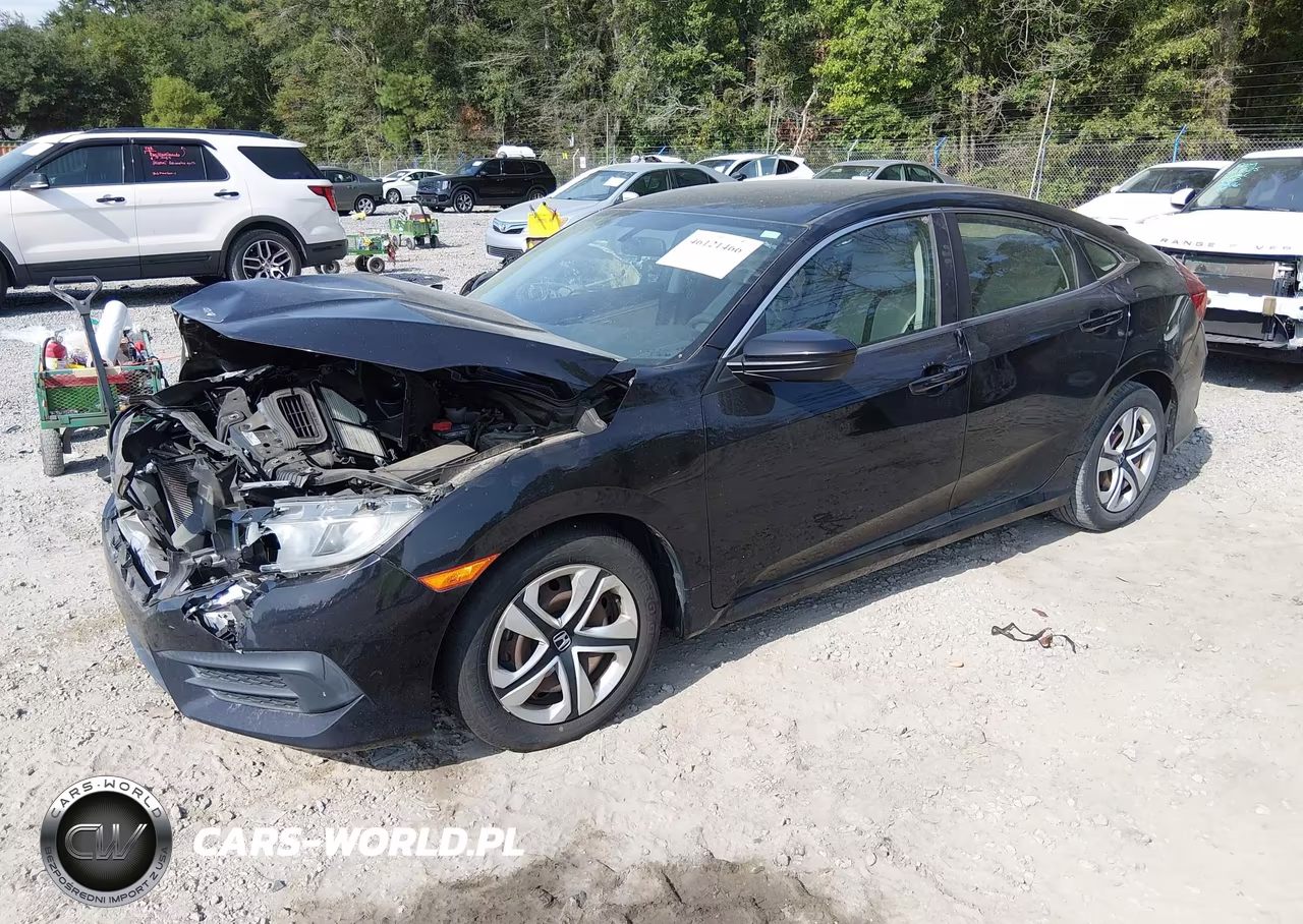 2017 Honda Civic Lx VIN:19XFC2F53HE051236 - 2