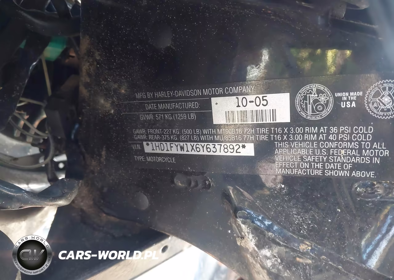 2006 Harley-Davidson Flhrsi VIN:1HD1FYW1X6Y637892 - 10