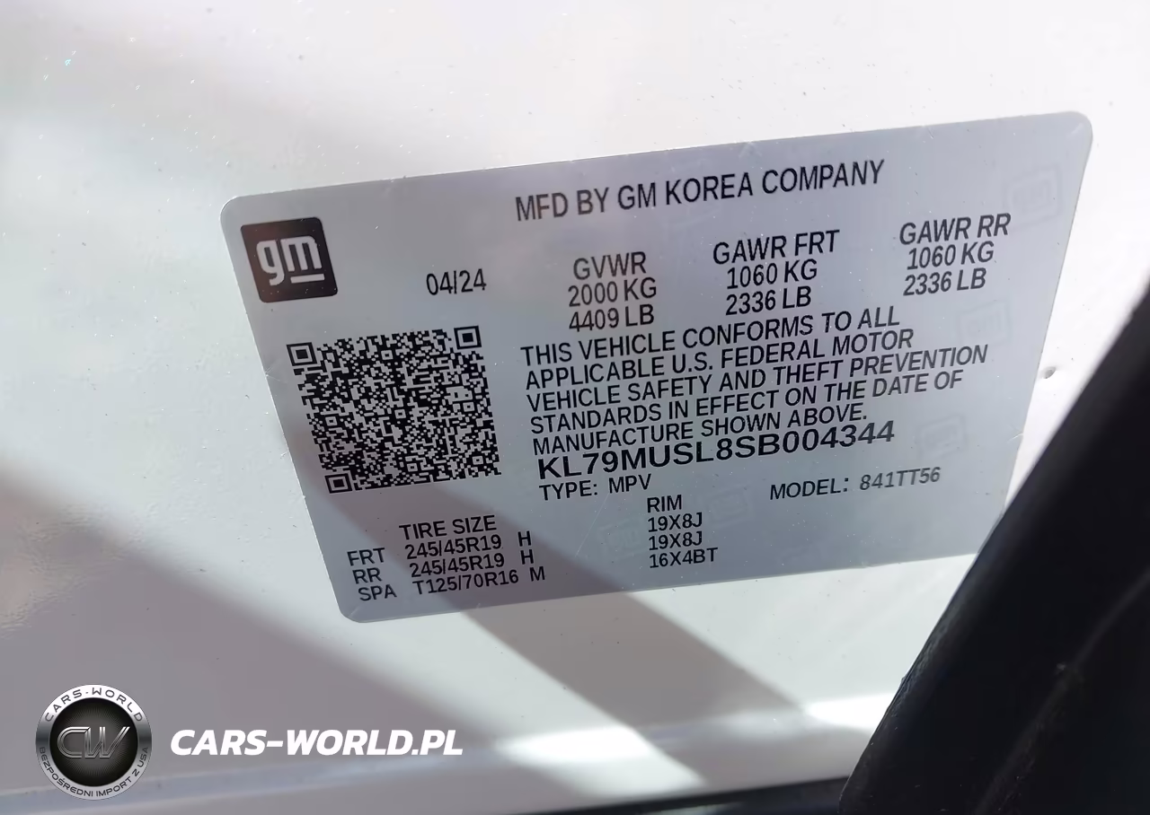 2025 Chevrolet Trailblazer Awd Rs VIN:KL79MUSL8SB004344 - 9