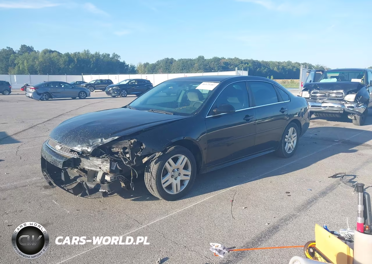 2012 Chevrolet Impala Lt VIN:2G1WG5E33C1101394 - 2