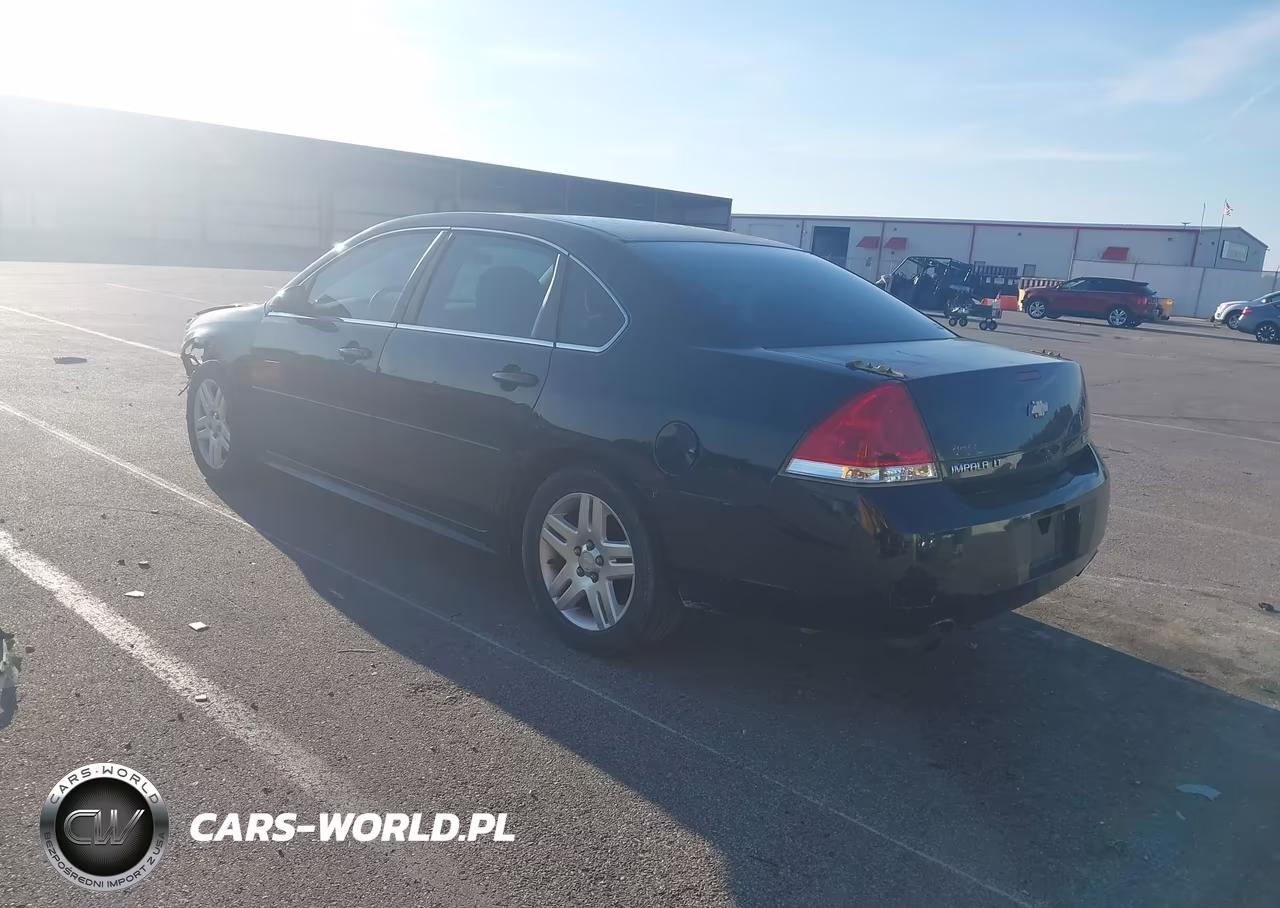 2012 Chevrolet Impala Lt VIN:2G1WG5E33C1101394 - 3