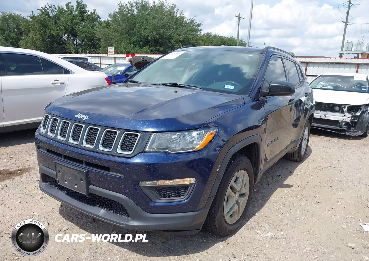 2018 Jeep Compass Sport Fwd VIN:3C4NJCAB7JT105529 - 6