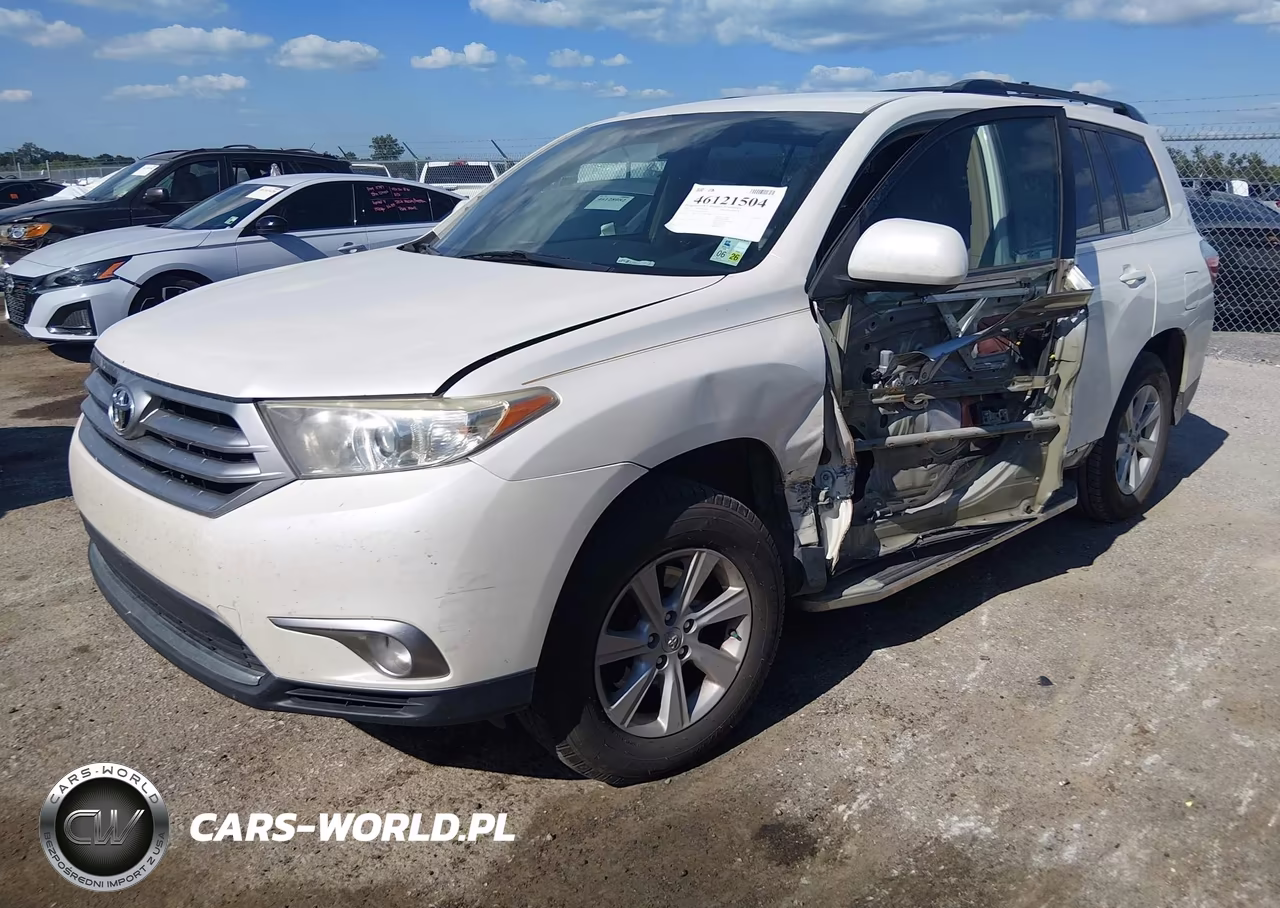 2013 Toyota Highlander Base Plus V6 VIN:5TDZK3EHXDS142795 - 2