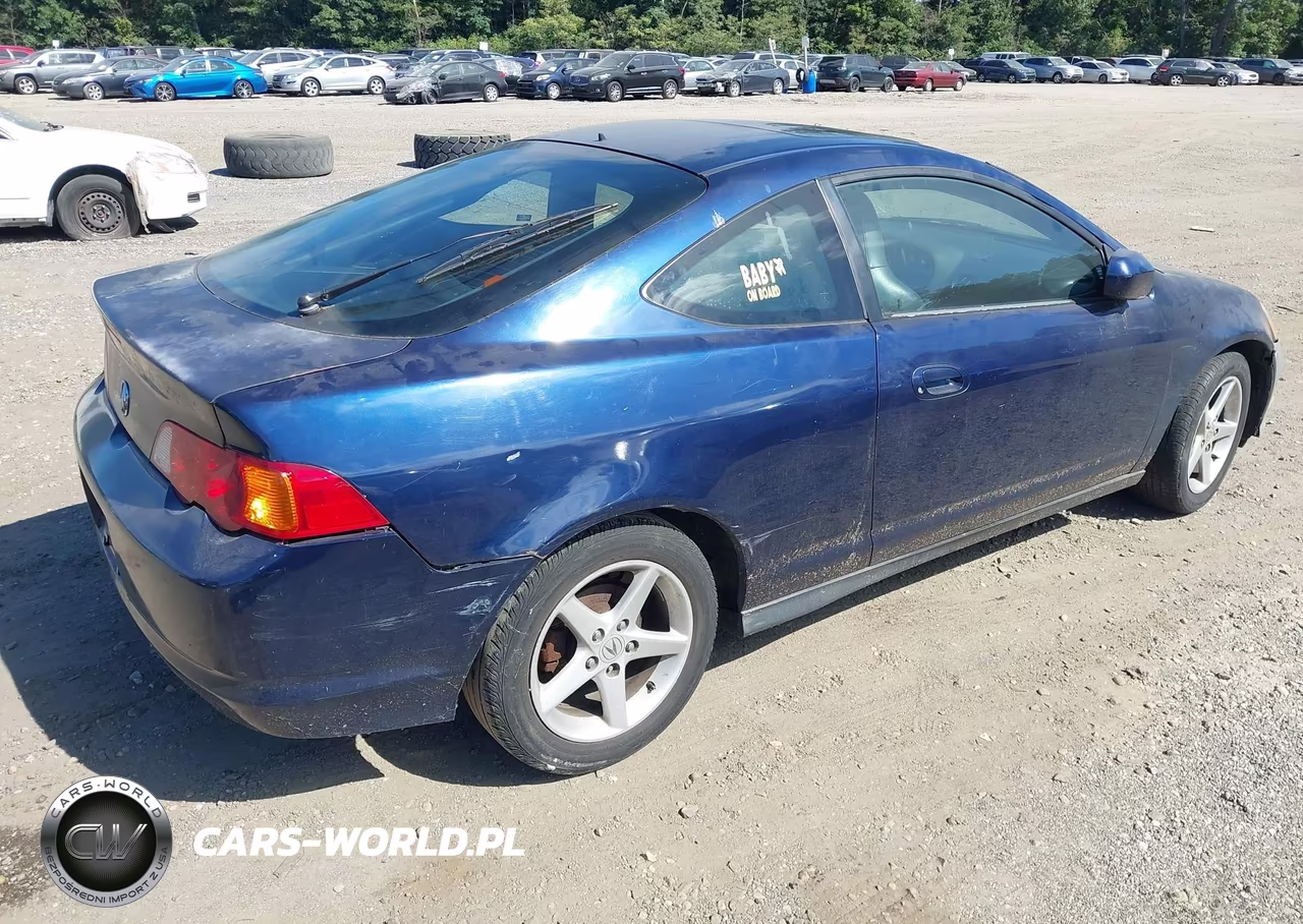 2004 Acura Rsx VIN:JH4DC54874S001628 - 4