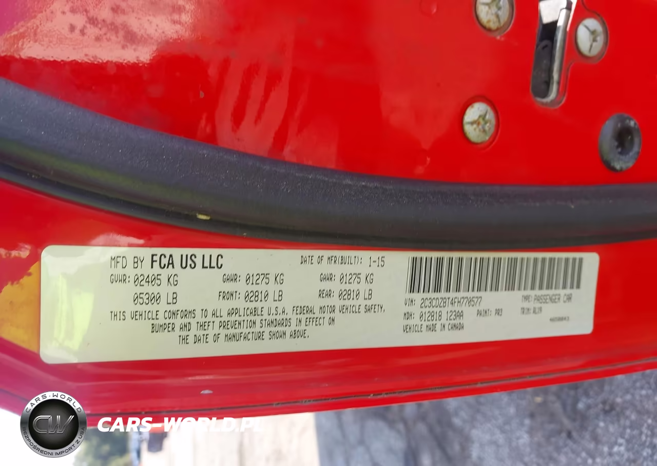 2015 Dodge Challenger Sxt Plus VIN:2C3CDZBT4FH770577 - 9