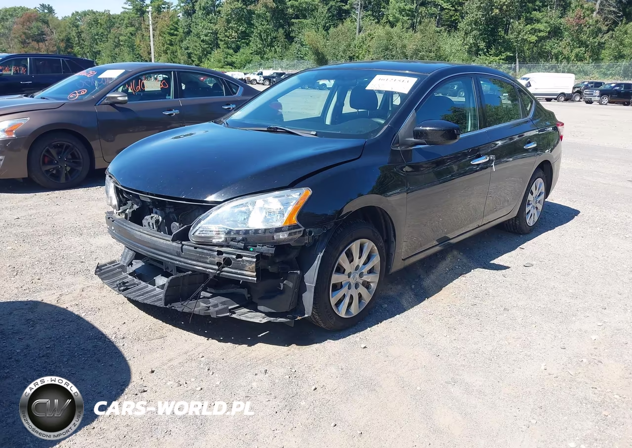 2014 Nissan Sentra Sv VIN:3N1AB7AP5EY224304 - 2