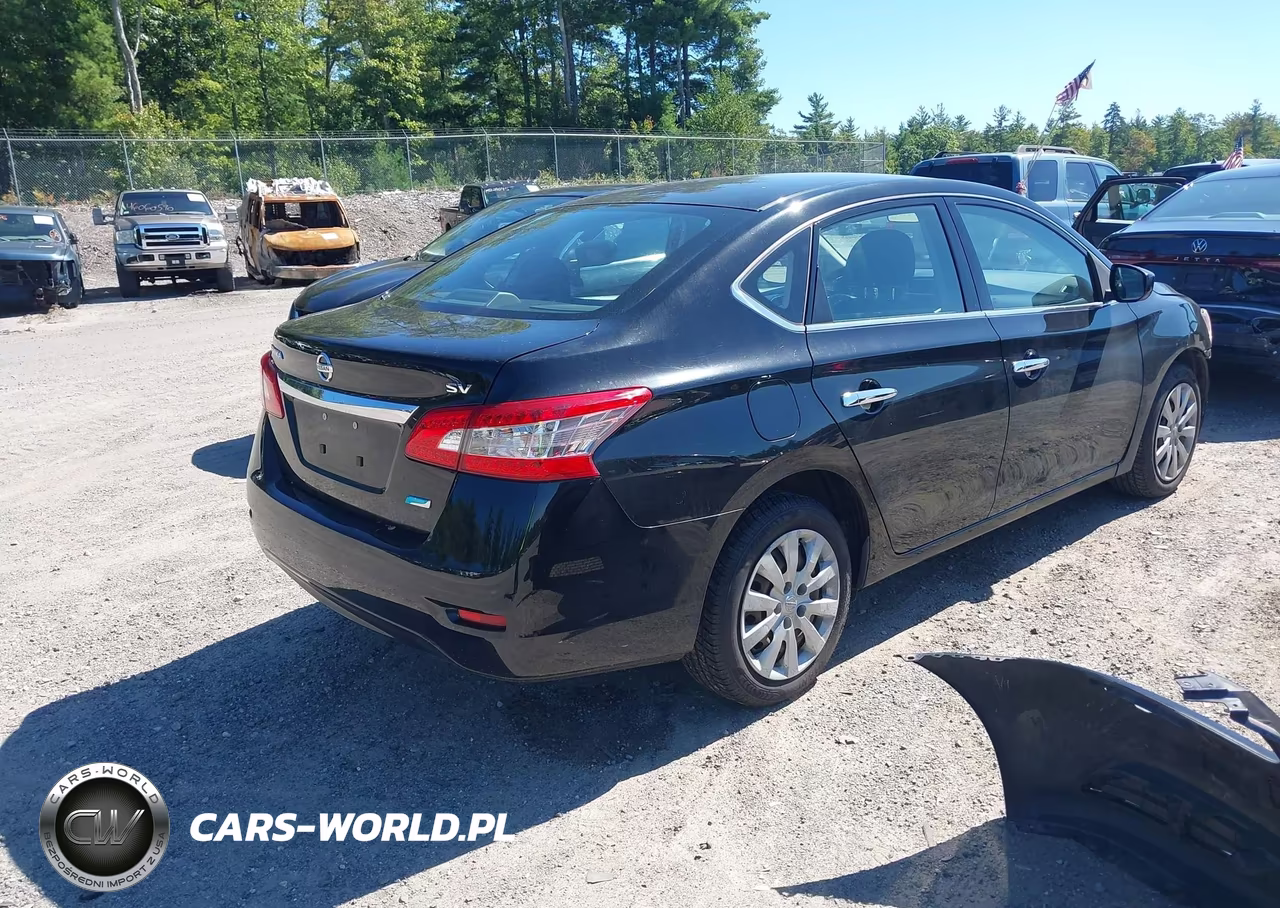 2014 Nissan Sentra Sv VIN:3N1AB7AP5EY224304 - 4