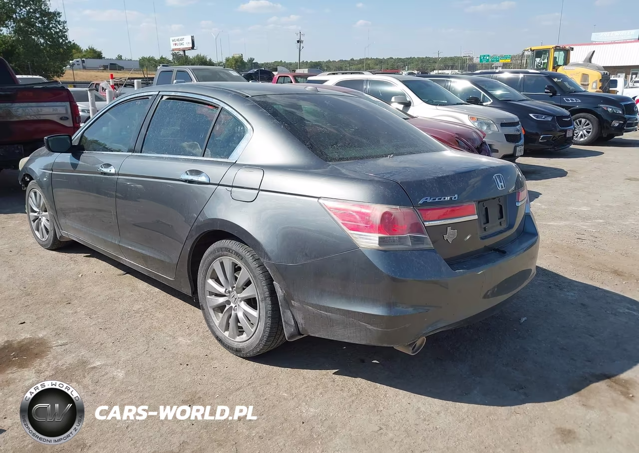 2012 Honda Accord Exl VIN:1HGCP3F85CA026939 - 3