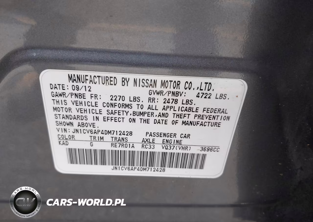 2013 Infiniti G37 Journey VIN:JN1CV6AP4DM712428 - 9