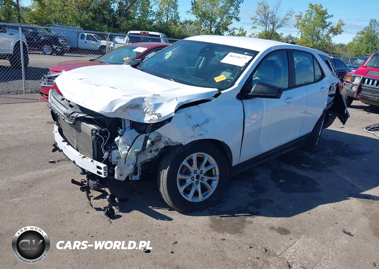 2021 Chevrolet Equinox Ls VIN:2GNAXSEV9M6105253 - 2