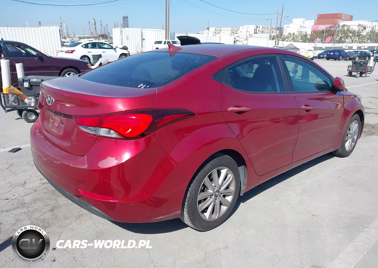 2014 Hyundai Elantra Se-Sport-Limited VIN:5NPDH4AE0EH539322 - 4