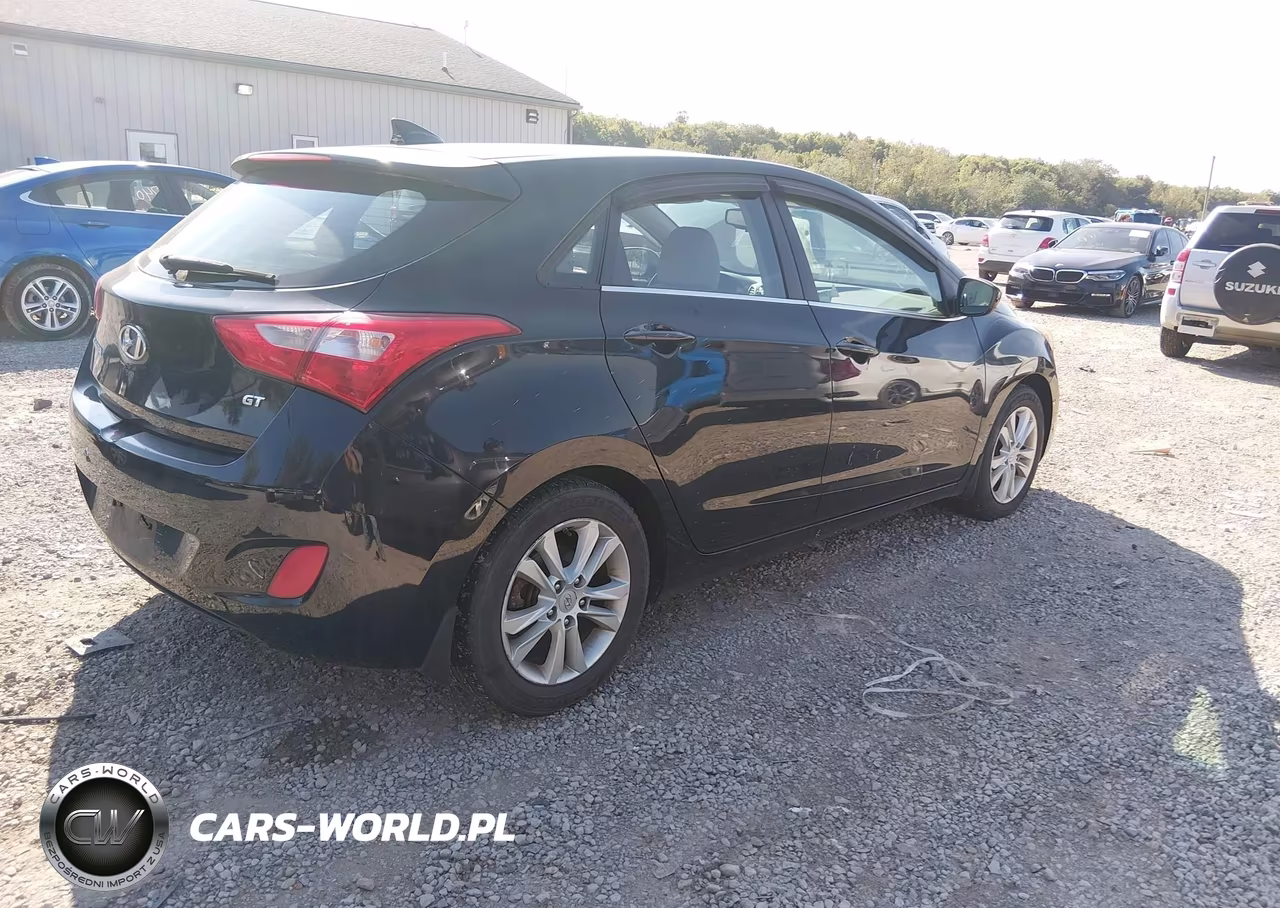2013 Hyundai Elantra Gt VIN:KMHD35LE5DU040887 - 4