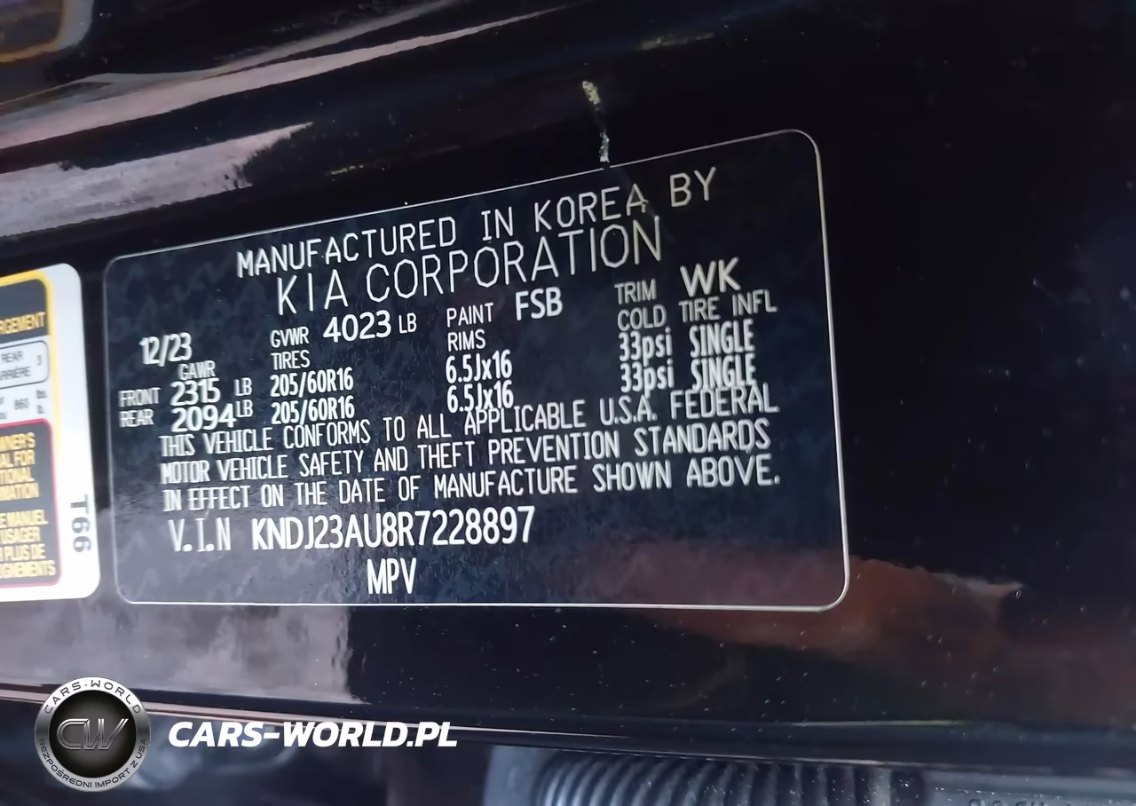 2024 Kia Soul Lx-S VIN:KNDJ23AU8R7228897 - 9
