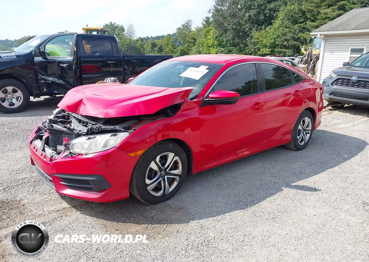 2016 Honda Civic Lx VIN:2HGFC2F52GH526850 - 2