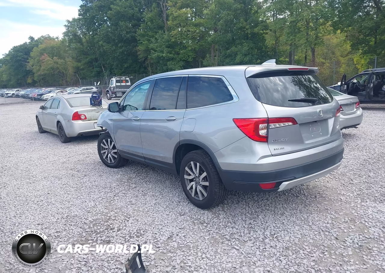 2019 Honda Pilot Exl VIN:5FNYF6H5XKB024993 - 3