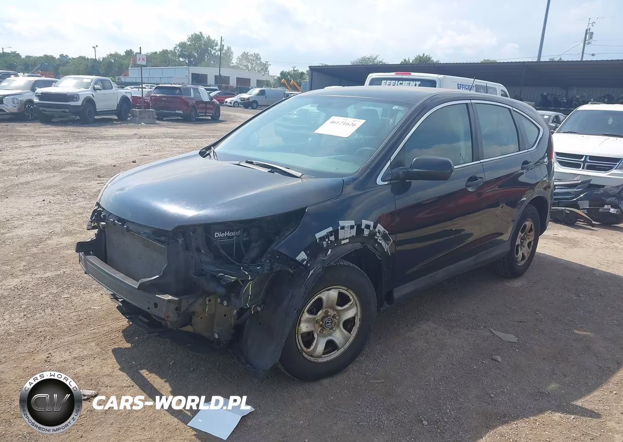 2012 Honda Cr-V Lx VIN:5J6RM4H3XCL026426 - 2