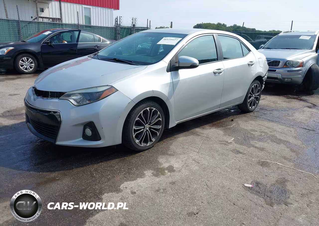 2016 Toyota Corolla S Plus VIN:2T1BURHE2GC641183 - 2