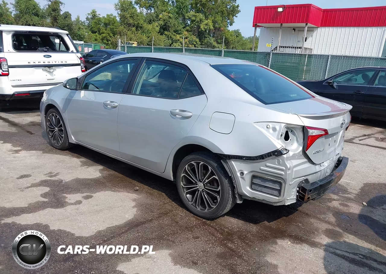 2016 Toyota Corolla S Plus VIN:2T1BURHE2GC641183 - 3