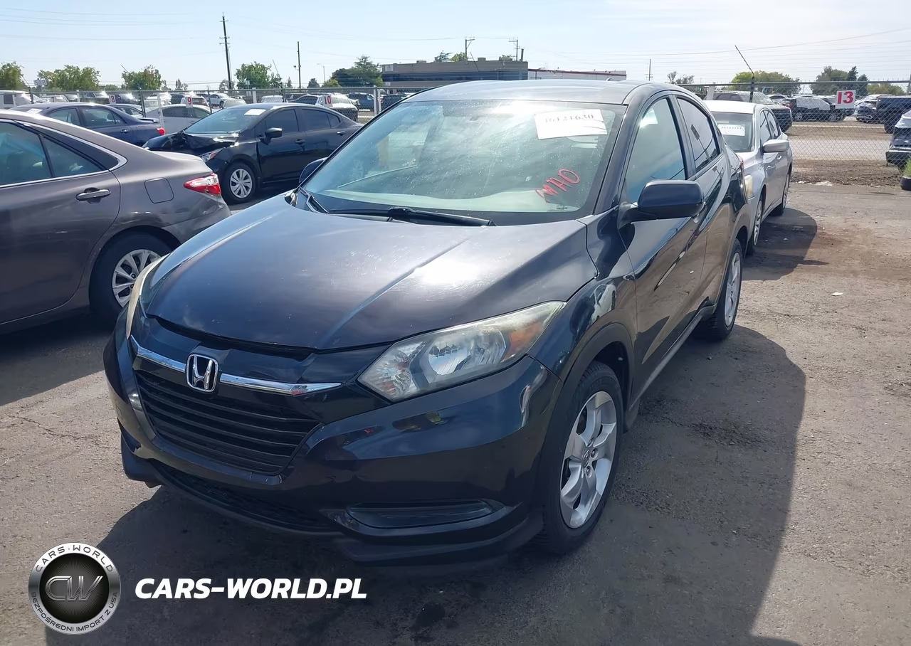 2016 Honda Hr-V Lx VIN:3CZRU6H39GM713509 - 2