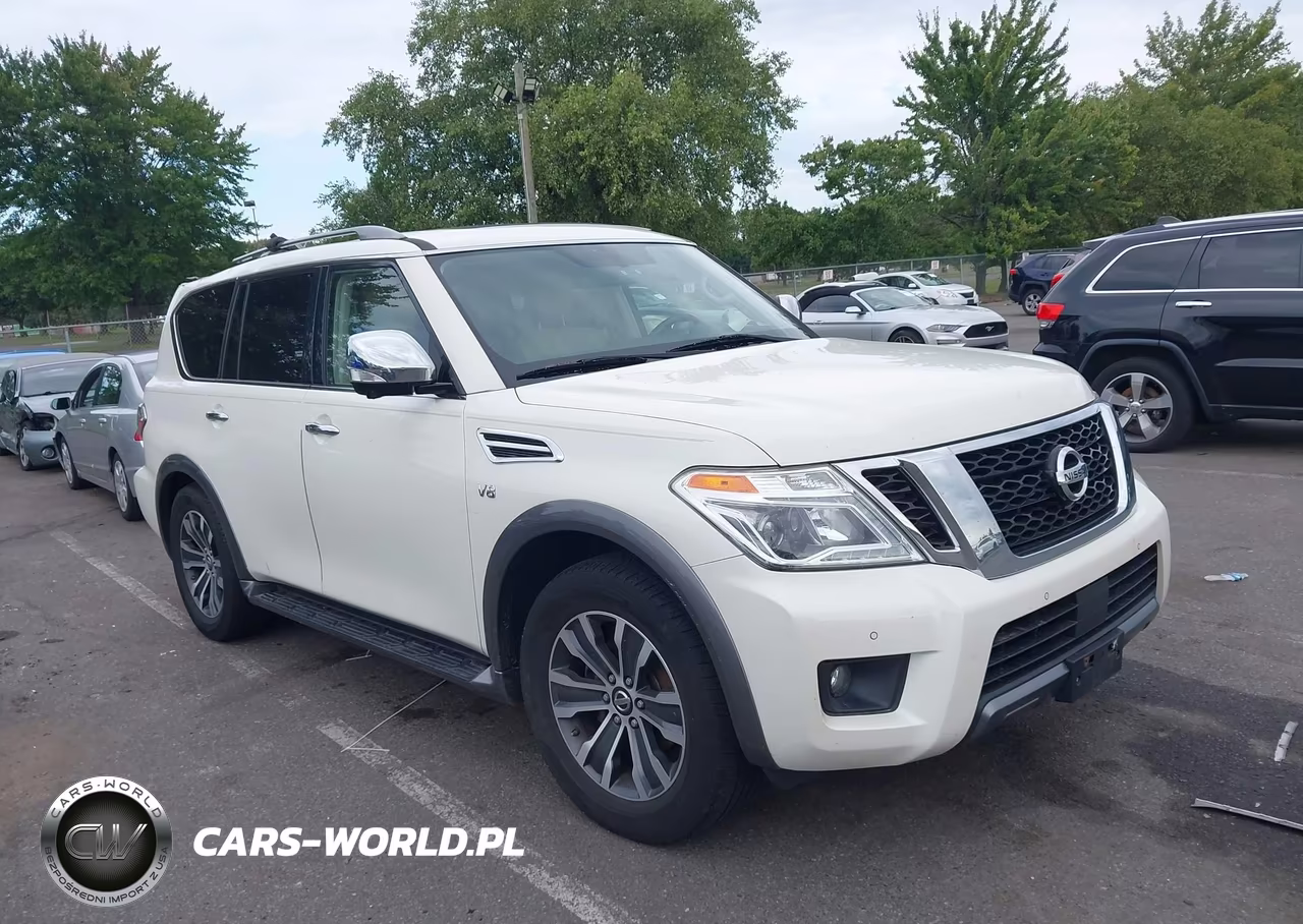 2019 Nissan Armada Sl VIN:JN8AY2NC8K9588163 - 1
