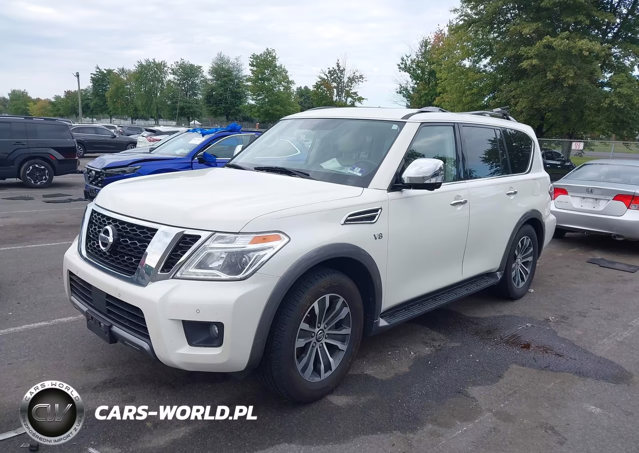 2019 Nissan Armada Sl VIN:JN8AY2NC8K9588163 - 2
